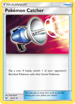 Pokémon Catcher - Shining Legends - #64 - Pokemon TCG card