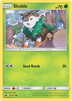 Skiddo #10 Skiddo - Crimson Invasion - #10 - Pokemon TCG card