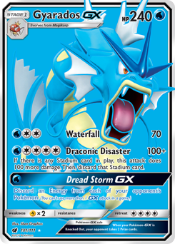 Gyarados-GX - Crimson Invasion - #101 - Pokemon TCG card
