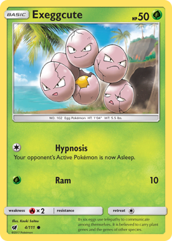 Exeggcute - Crimson Invasion - #4 - Pokemon TCG card