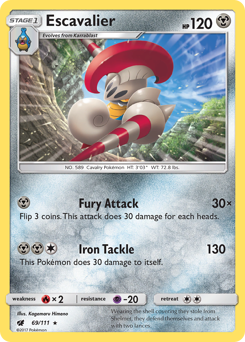 Escavalier #69 Escavalier - Crimson Invasion - #69 - Pokemon TCG card