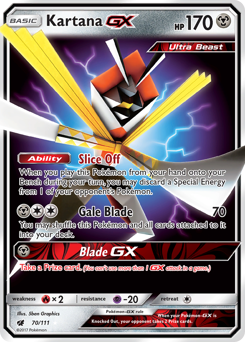 Kartana-GX #70 Kartana-GX - Crimson Invasion - #70 - Pokemon TCG card