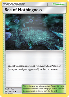 Sea of Nothingness - Crimson Invasion - #99 - Pokemon TCG card