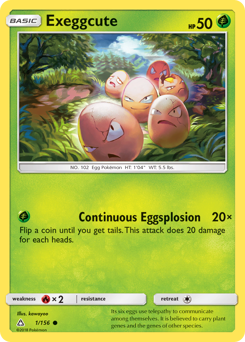 Exeggcute - Ultra Prism - #1 - Pokemon TCG card
