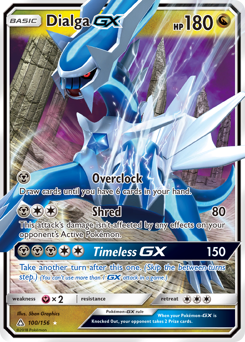 Dialga-GX - Ultra Prism - #100 - Pokemon TCG card