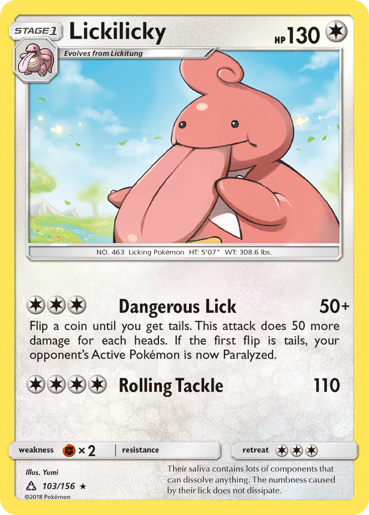 Lickilicky - Ultra Prism - #103 - Pokemon TCG card
