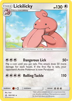 Lickilicky #103 Lickilicky - Ultra Prism - #103 - Pokemon TCG card