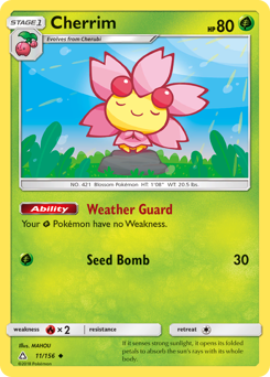 Cherrim #11 Cherrim - Ultra Prism - #11 - Pokemon TCG card