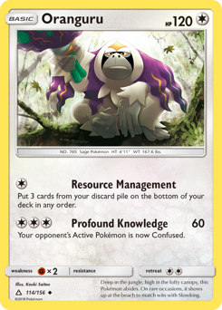 Oranguru #114 Oranguru - Ultra Prism - #114 - Pokemon TCG card