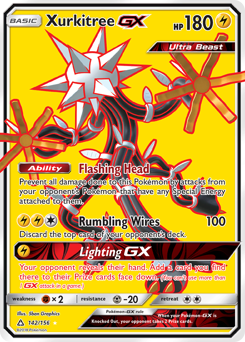 Xurkitree-GX #142 Xurkitree-GX - Ultra Prism - #142 - Pokemon TCG card