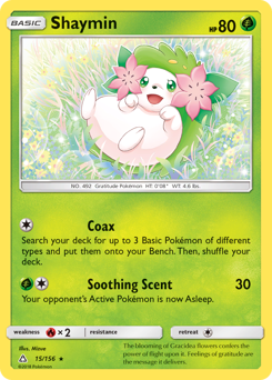 Shaymin #15 Shaymin - Ultra Prism - #15 - Pokemon TCG card
