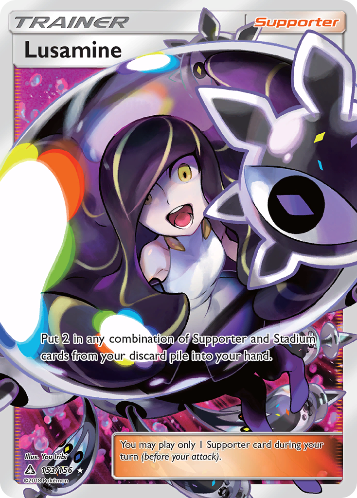 Lusamine - Ultra Prism - #153 - Pokemon TCG card