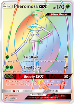 Pheromosa-GX #158 Pheromosa-GX - Ultra Prism - #158 - Pokemon TCG card