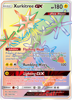 Xurkitree-GX #160 Xurkitree-GX - Ultra Prism - #160 - Pokemon TCG card