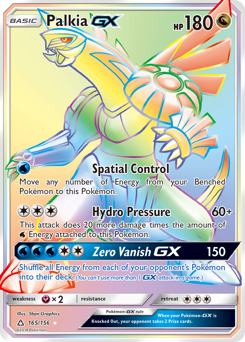 Palkia-GX #165 Palkia-GX - Ultra Prism - #165 - Pokemon TCG card