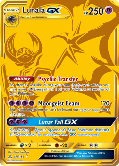 Lunala-GX #172 Lunala-GX - Ultra Prism - #172 - Pokemon TCG card