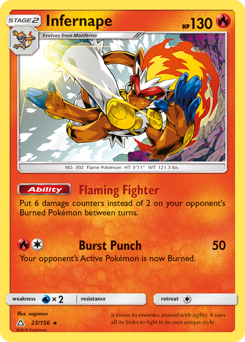 Infernape #23 Infernape - Ultra Prism - #23 - Pokemon TCG card