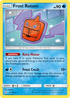 Frost Rotom #41 Frost Rotom - Ultra Prism - #41 - Pokemon TCG card