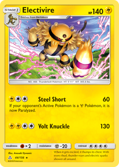 Electivire #44 Electivire - Ultra Prism - #44 - Pokemon TCG card