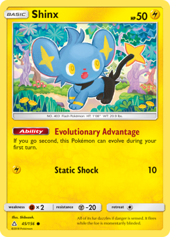 Shinx #45 Shinx - Ultra Prism - #45 - Pokemon TCG card