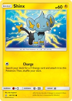 Shinx #46 Shinx - Ultra Prism - #46 - Pokemon TCG card