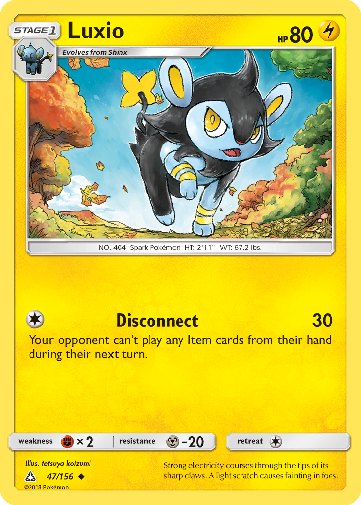 Luxio - Ultra Prism - #47 - Pokemon TCG card