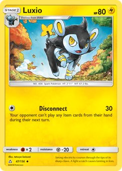 Luxio #47 Luxio - Ultra Prism - #47 - Pokemon TCG card