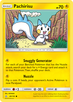 Pachirisu #49 Pachirisu - Ultra Prism - #49 - Pokemon TCG card