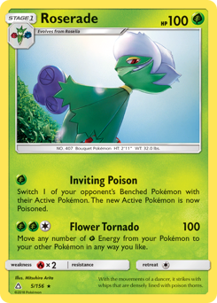 Roserade #5 Roserade - Ultra Prism - #5 - Pokemon TCG card
