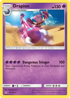 Drapion - Ultra Prism - #55 - Pokemon TCG card
