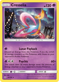 Cresselia #59 Cresselia - Ultra Prism - #59 - Pokemon TCG card
