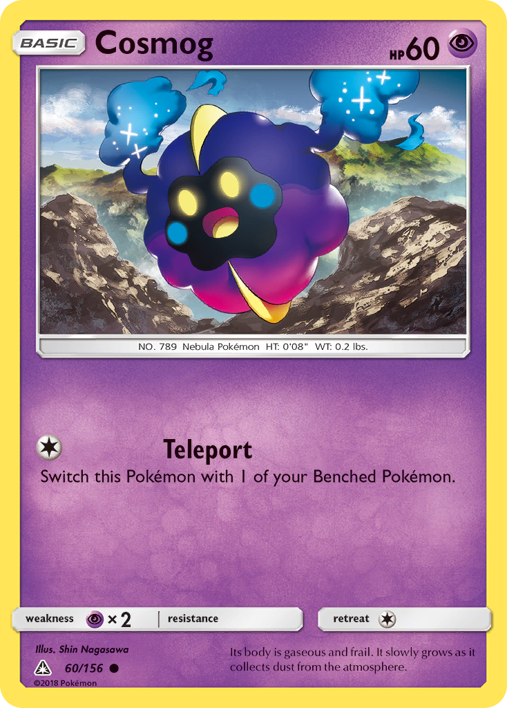 Cosmog - Ultra Prism - #60 - Pokemon TCG card