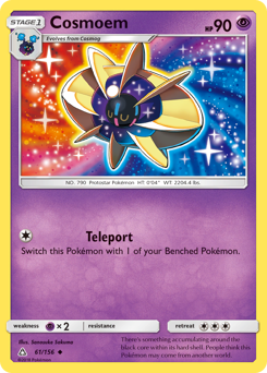 Cosmoem - Ultra Prism - #61 - Pokemon TCG card