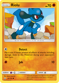 Riolu #66 Riolu - Ultra Prism - #66 - Pokemon TCG card
