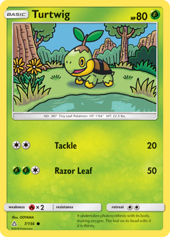 Turtwig - Ultra Prism - #7 - Pokemon TCG card