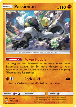Passimian - Ultra Prism - #70 - Pokemon TCG card