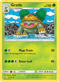 Grotle #8 Grotle - Ultra Prism - #8 - Pokemon TCG card