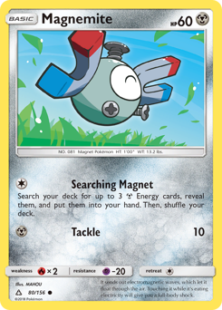 Magnemite - Ultra Prism - #80 - Pokemon TCG card