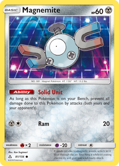 Magnemite - Ultra Prism - #81 - Pokemon TCG card