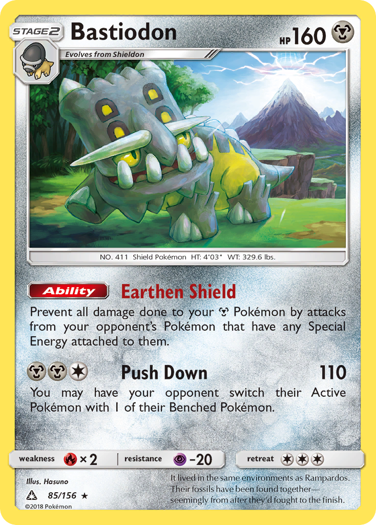 Bastiodon - Ultra Prism - #85 - Pokemon TCG card
