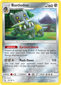 Bastiodon #85 Bastiodon - Ultra Prism - #85 - Pokemon TCG card
