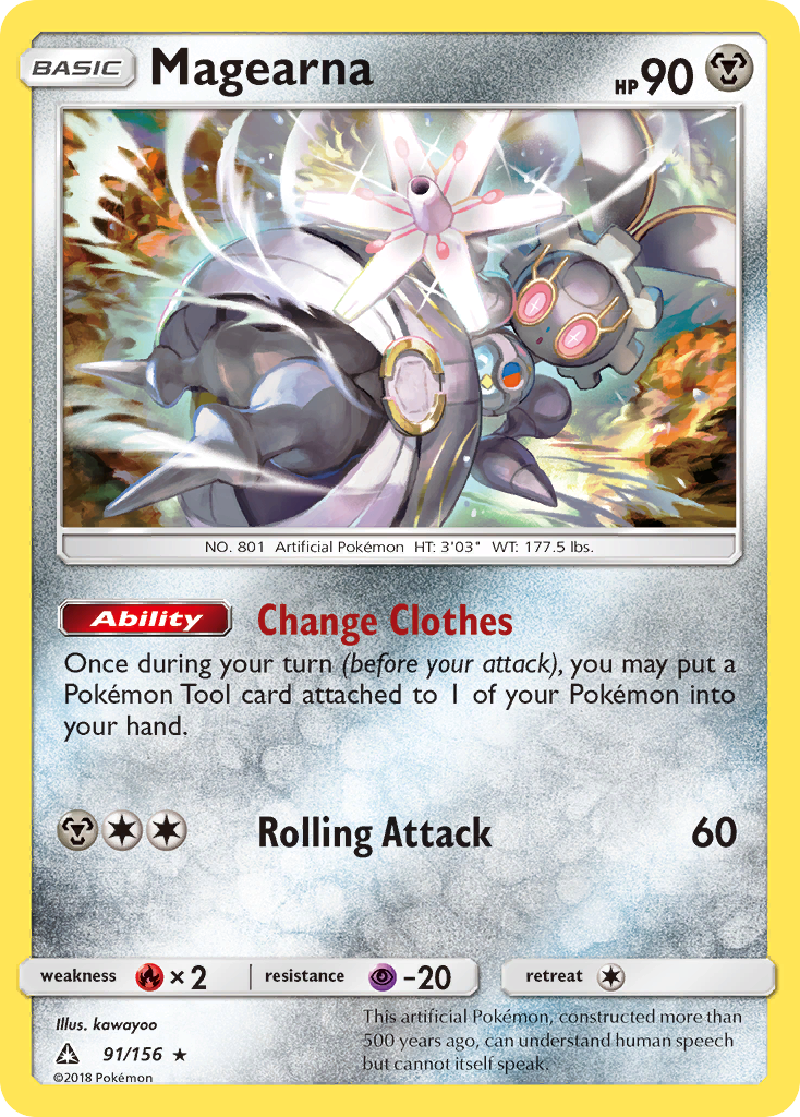 Magearna - Ultra Prism - #91 - Pokemon TCG card