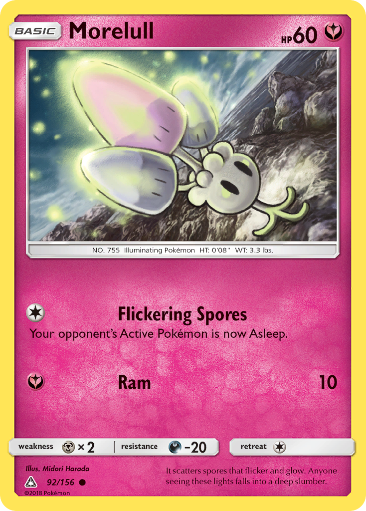 Morelull - Ultra Prism - #92 - Pokemon TCG card