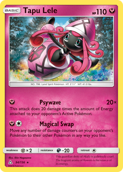 Tapu Lele - Ultra Prism - #94 - Pokemon TCG card