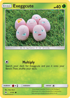 Exeggcute - Forbidden Light - #1 - Pokemon TCG card