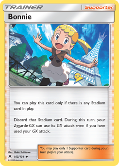 Bonnie - Forbidden Light - #103 - Pokemon TCG card
