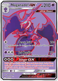Naganadel-GX #121 Naganadel-GX - Forbidden Light - #121 - Pokemon TCG card