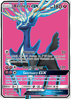 Xerneas-GX - Forbidden Light - #126 - Pokemon TCG card