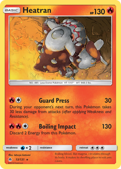 Heatran #13 Heatran - Forbidden Light - #13 - Pokemon TCG card