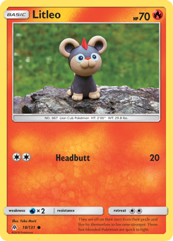 Litleo #18 Litleo - Forbidden Light - #18 - Pokemon TCG card